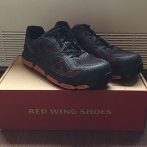 red wing aluminum toe boots